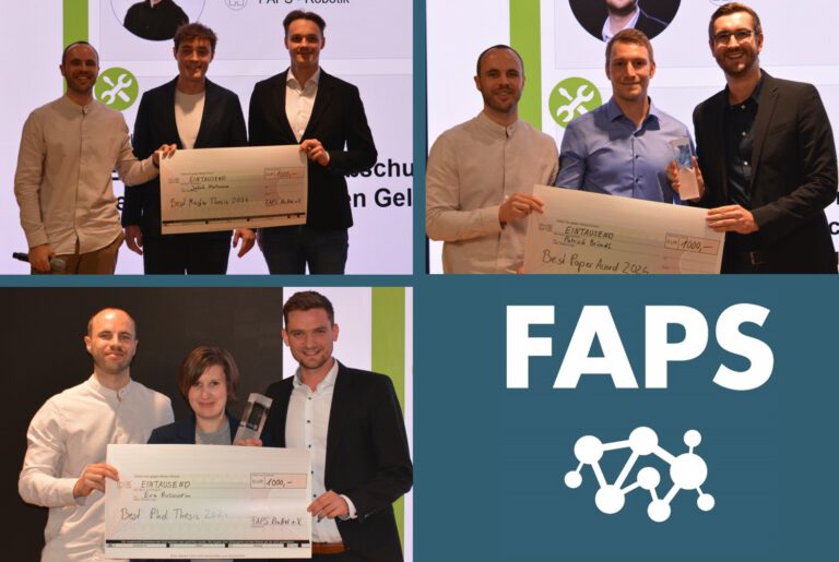 31.01.2025: Preistragende der FAPS Academic Awards 2025